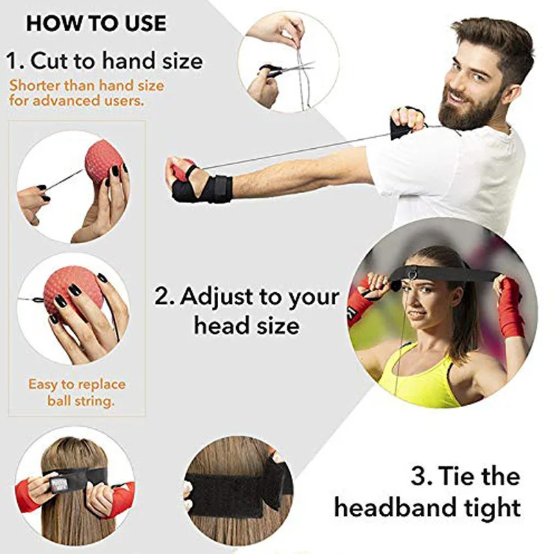 Новый боксерский скоростной рефлекторный мяч ММА Санда реакционная сила