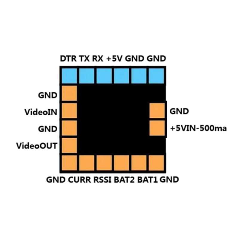 Микро MINIMOSD Minim OSD Mini для APM PIXHAWK Naze32 180 210 QAV180 QAV210 Квадрокоптер гоночная рамка |
