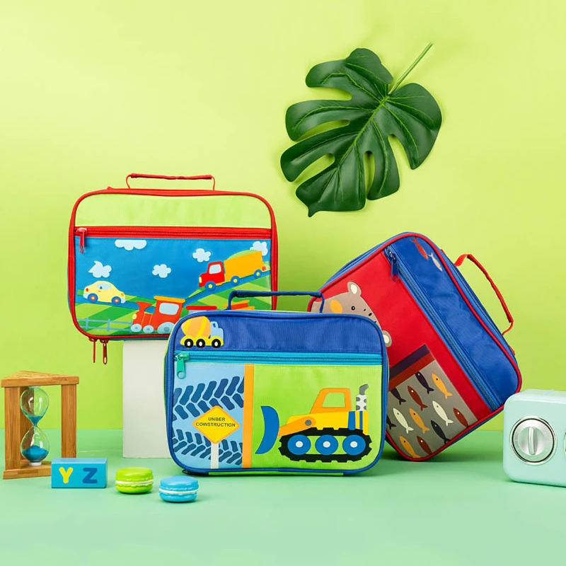 Сумка для обеда изолированная сумка бенто сумки детей | Мать и ребенок