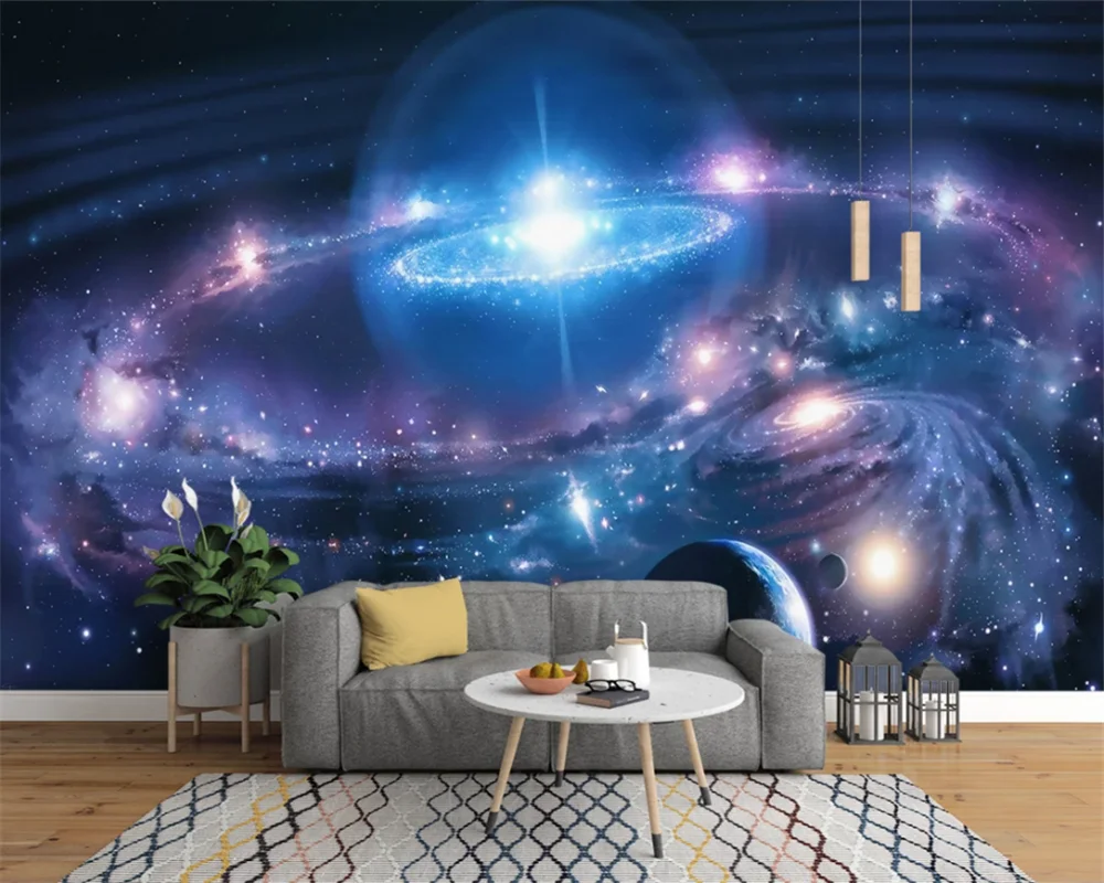Beibehang пользовательский современный минималистичный звездное небо Вселенная