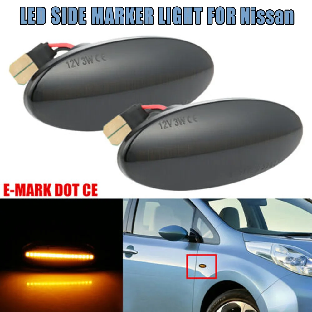 Галогенные светодиодные галогенные огни 18 3528 SMD для Nissan Qashqai Juke Cube Leaf JO|Сигнальная