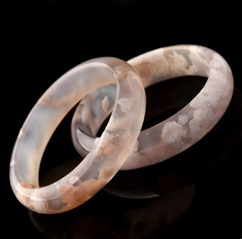 Вишня Цветок Манжеты природа Прекрасная подвеска сладкий Агат браслет Удачи 56-62