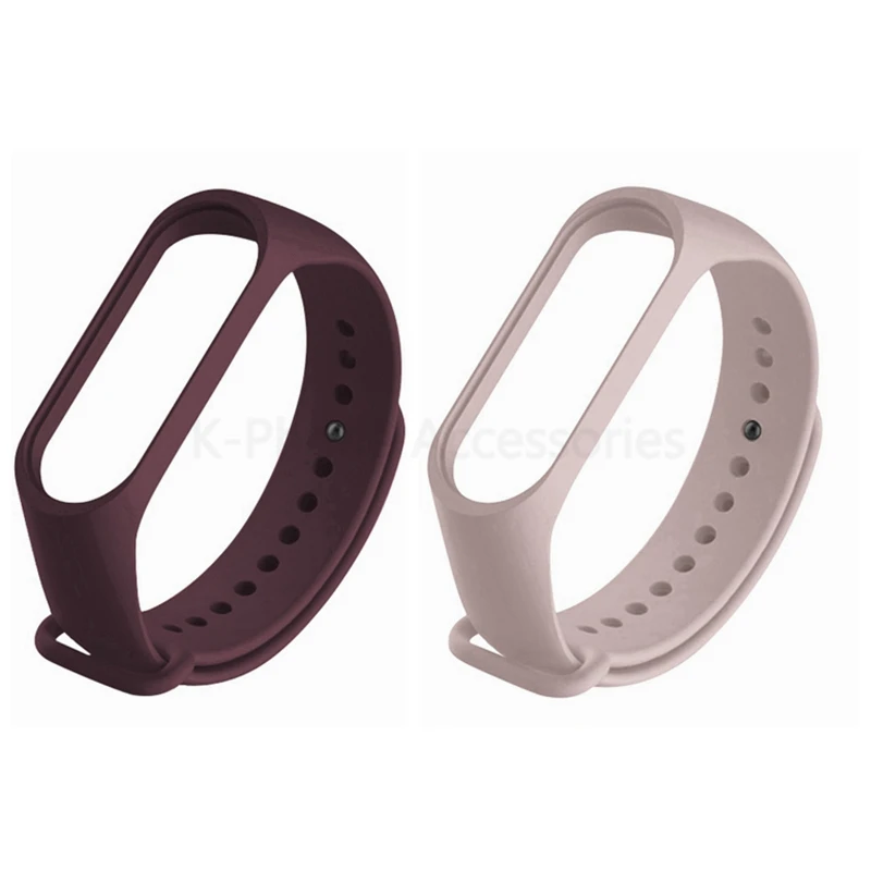 Сменный силиконовый ремешок для Xiaomi Mi Band 6 4 5 спортивный браслет mi bend4 band4 band6 из ТПУ