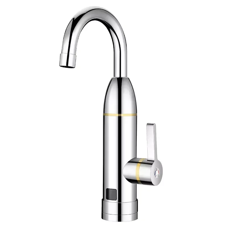 

Stainless Steel Electric Water Heater Temperature Display Kitchen & Bathroom Tankless Instant Hot Water Faucet