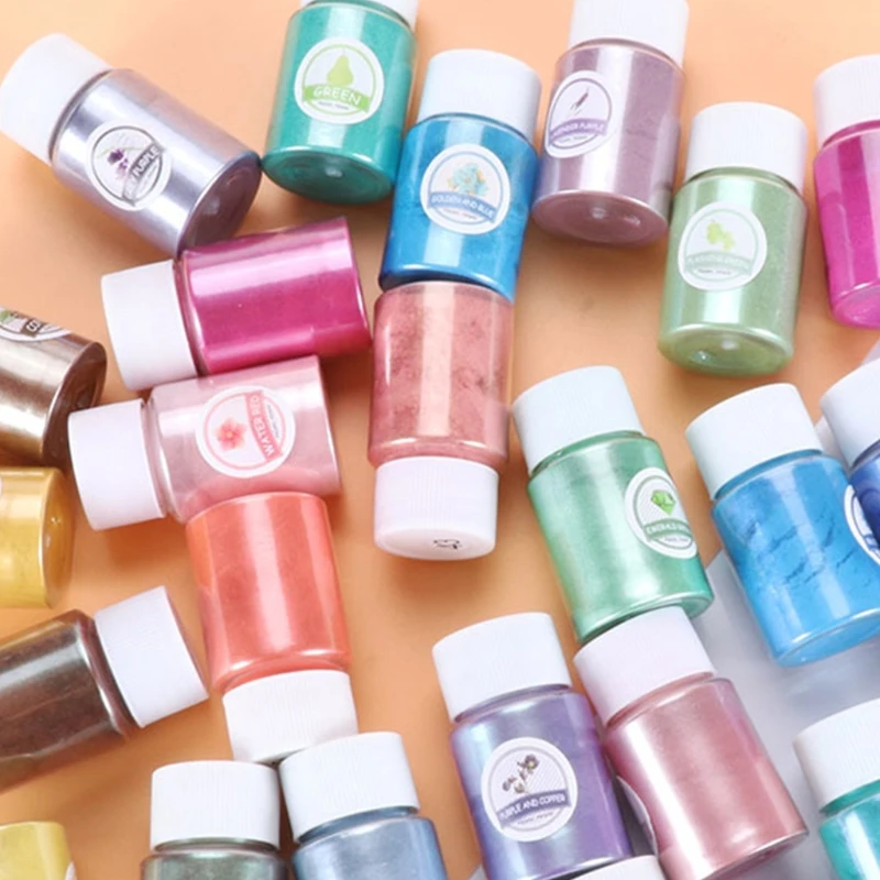 Слюдяной порошковый пигмент многоцелевые самодельные декоративно-прикладные