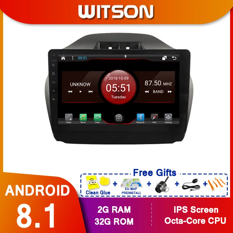 WITSON 10 2 &quotFULL HD сенсорный экран Android 0 Восьмиядерный Автомобильный GPS