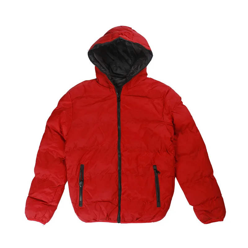 Зимние размера плюс хлопок тонкая куртка с капюшоном многоцветные зимняя