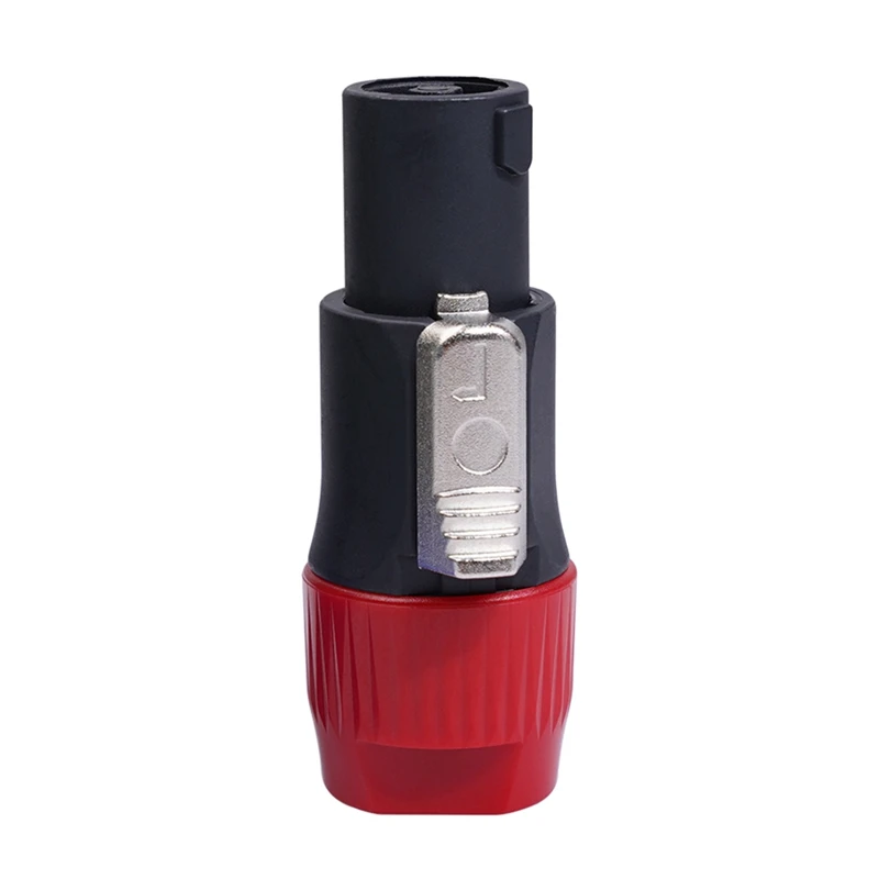 10 шт./лот 4Pin NL4FC разъем Ом аудио Динамик кабеля адаптера муфтовый стыковочный