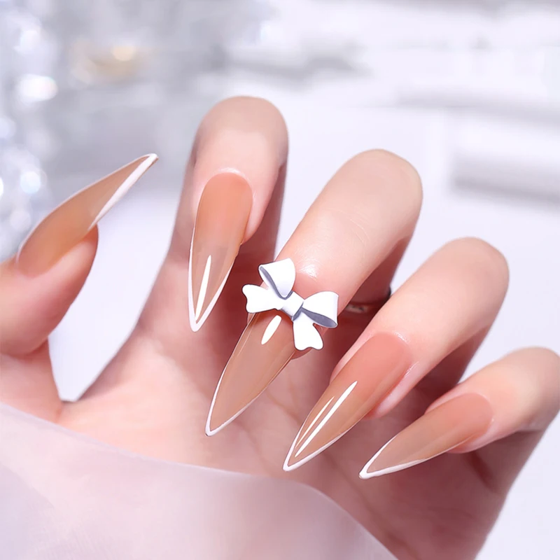 Fake Nail Art Tips Press on False Nails Full Cover Clear/Semi-Frosted/Full Matte Artificial Salon Accessories Tool | Красота и