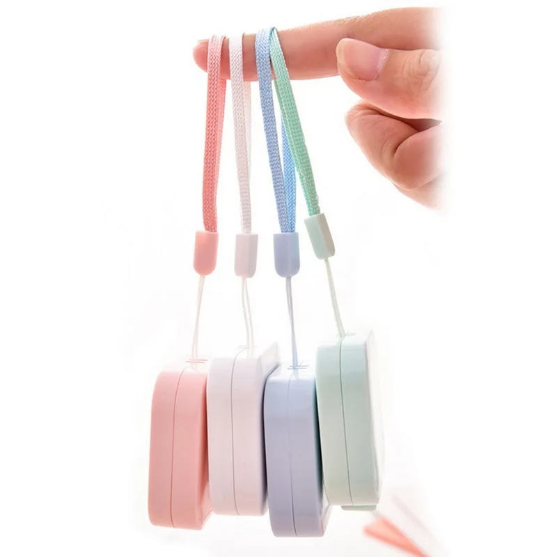 New 150cm/60 Tape Measure Portable Retractable Ruler Children Height Sewing Machine Sticker Roll Body Random Color | Инструменты
