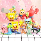 Hasbro Kawaii губки фигурки Bobs Патрик звезда игрушки наборы мультфильм аквариум микро пейзаж Декор аквариум аниме фигурка