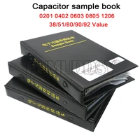 free shipping 950pcs 2550pcs 4500pcs 0201 0402 0603 0805 1206 capacitor sample book smd assorted kit 10uf 1nf 100pf 10nf