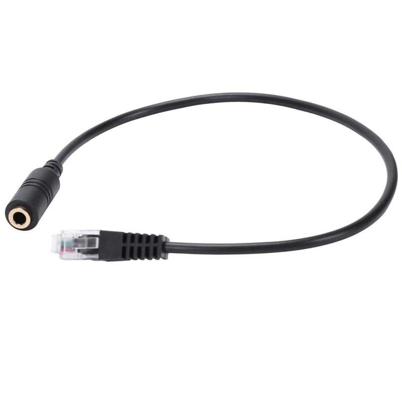 Штекер 3 5 мм к гарнитуре RJ9 iPhone для кабеля адаптера офисного телефона|Аксессуары