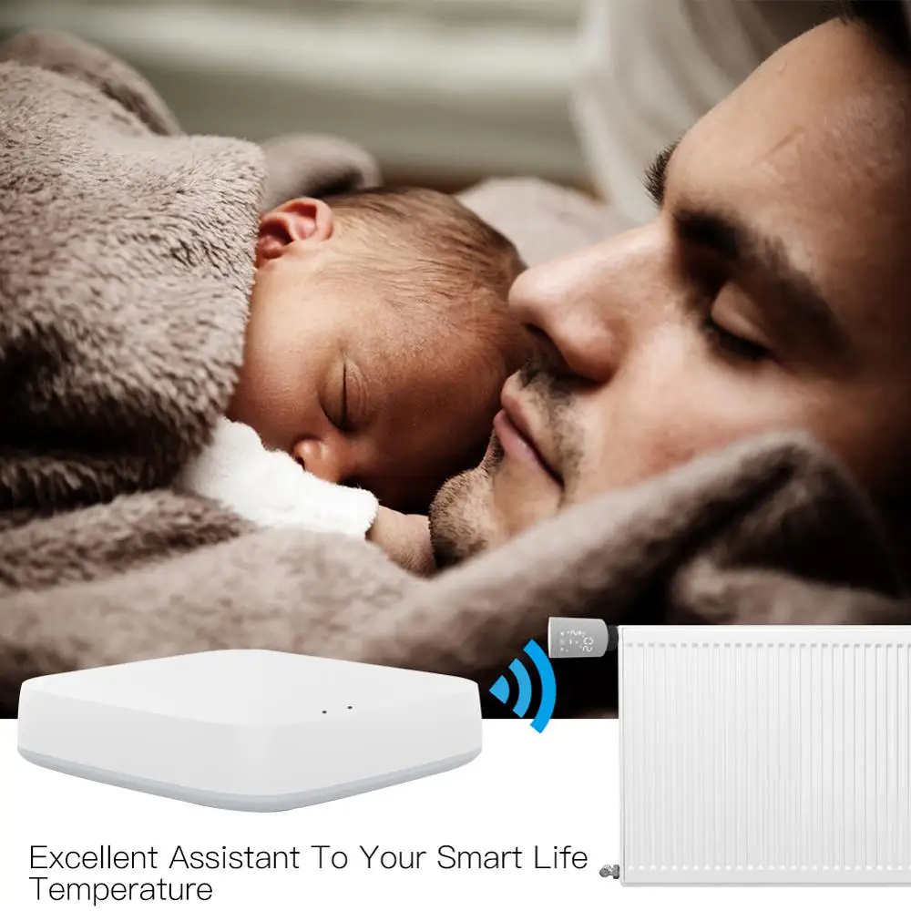 Умный термостат TRV для радиатора системы отопления голосовое управление через