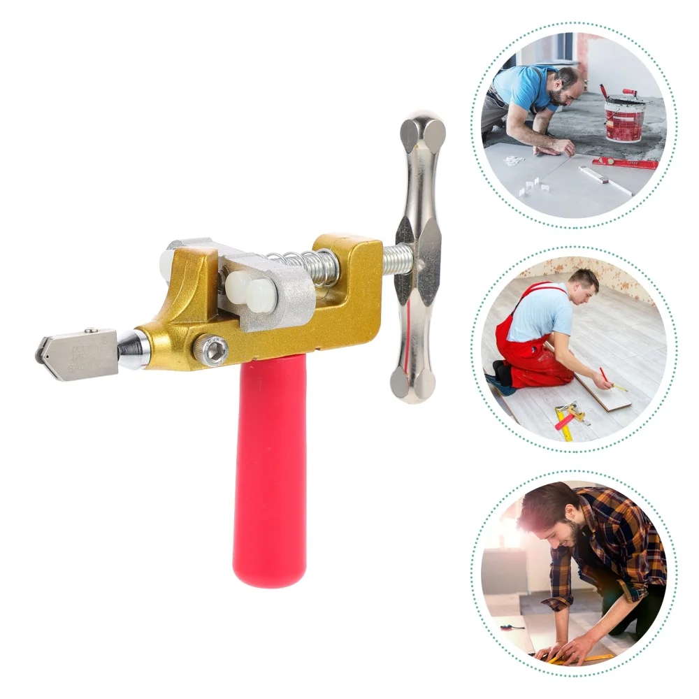 

1 Set Professional Roller Glass Cutter Multipurpose Tile Glass Cutter Tools