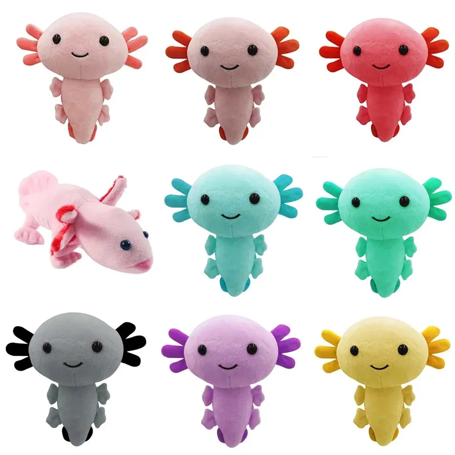 

Kawaii Axolotl Plush Toy Axolotl Toy Axolotl Fish Axolotl Plushies Figure Doll Kawaii Animal Pink Axolotl Stuffed Dolls Gifts