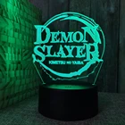 Фигурка ночник аниме для детской спальни Декор 3D лампа Иллюзия праздничный подарок ночник Светодиодная настенная лампа лава