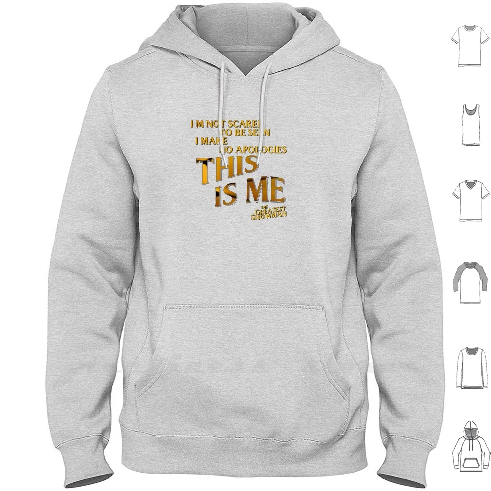 Это я-лучшая Толстовка Showman с длинным рукавом Greatest Me Hugh Jackman Pt barnomic Zac