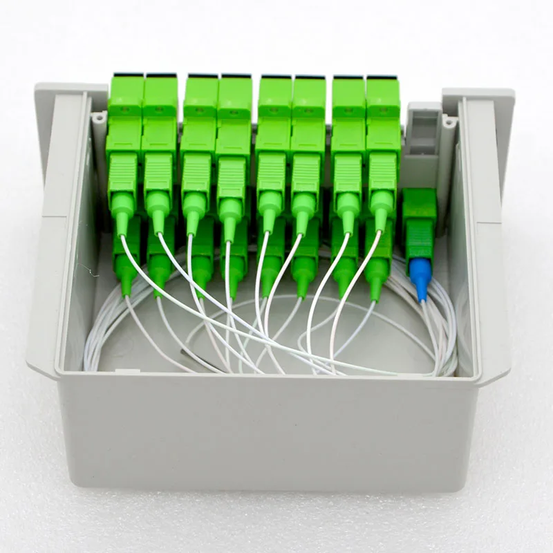 6 шт. Новый Кассетный волоконно оптический разветвитель SC/APC 1x16 встраиваемый