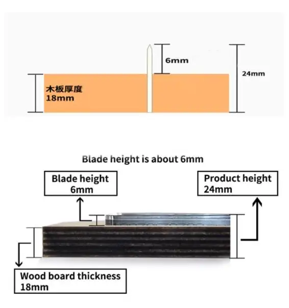 Molde de cuchillo de acero japon&eacute;s, herramienta de mano de cuero diy, bolso de cubo, bolso de mano, molde de cuchillo-1