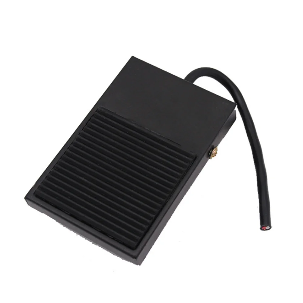 

AC 250V 10A Foot Pedal Switch Heavy Duty Metal Momentary Electric Power Antislip Switch