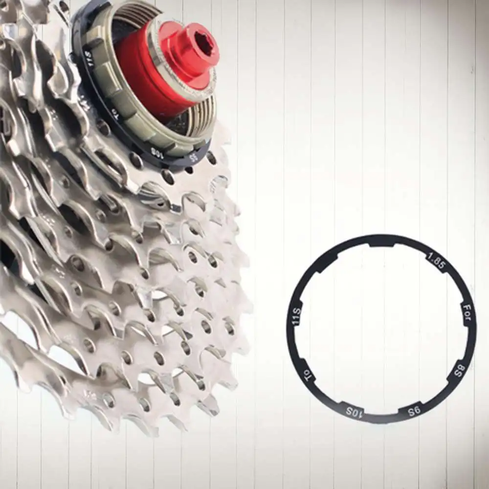 

3* Aluminum Alloy Bike Flywheel Hub Spacer Bicycle Bottom Bracket Axle Washer Easy to Install And Remove Corrosion Resistant