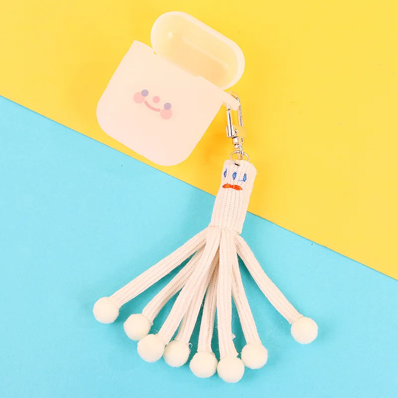 Ins Корейская цепочка для ключей Edamame редиска Овощная шерсть брелок наушников Airpods
