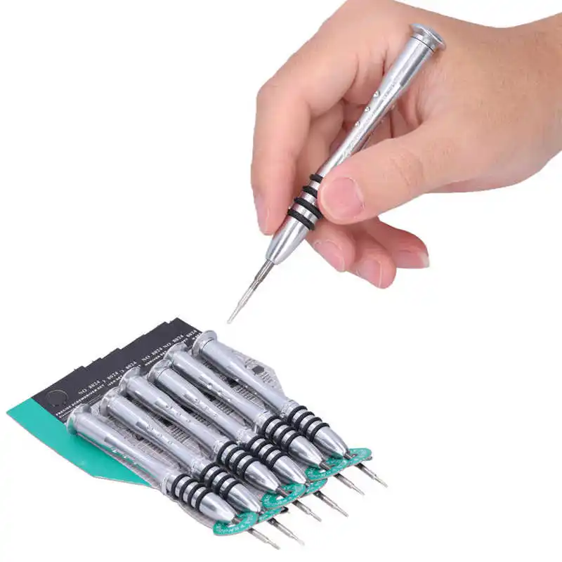 

6Pcs Screwdriver Chrome Vanadium Steel Pentalobe 1.2 x 25 Fine Disassembly Repair Tool Kit