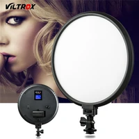 viltrox vl 500t 25w led video studio light lamp slim bi color dimmable kit for portrait macro photography youtube show live