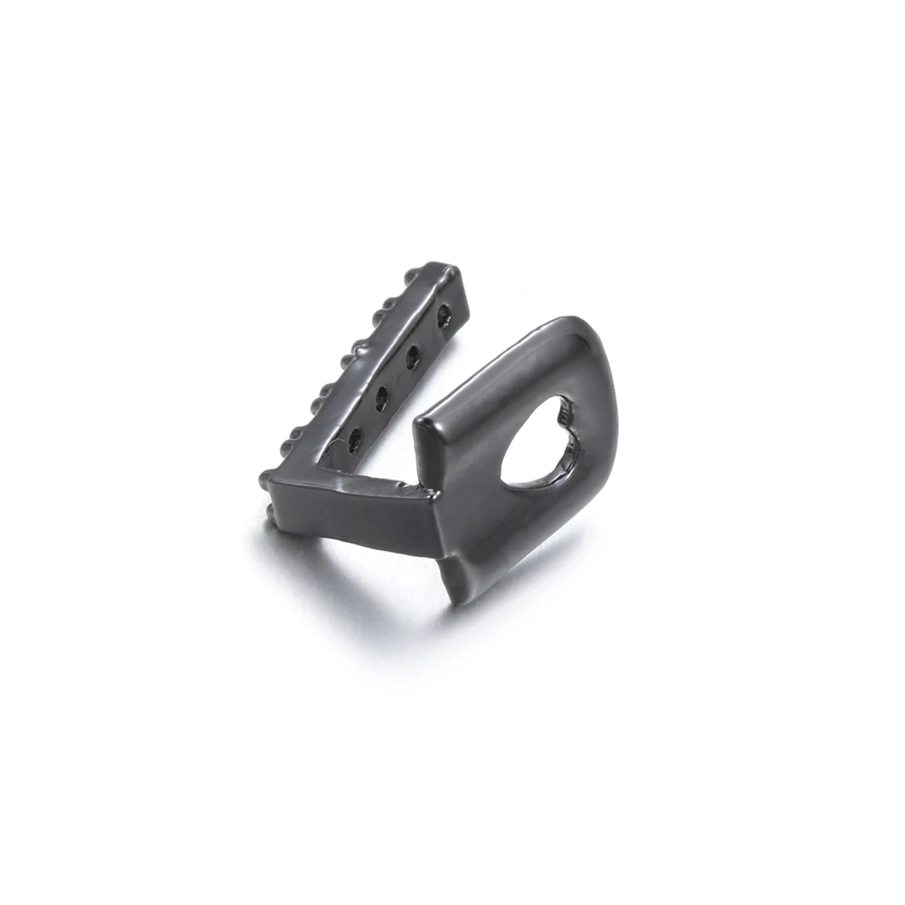 В стиле хип хоп золотое ожерелье зуб Кепки зажимы решетки в Стиль зубы гриль