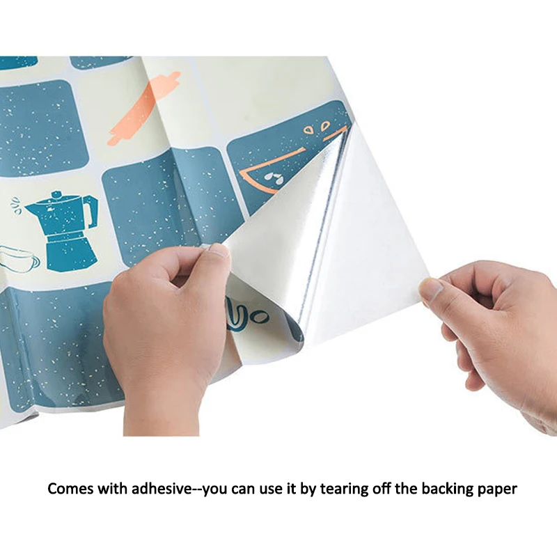 75*45 см кухонная настенная плита из алюминиевой фольги маслостойкая