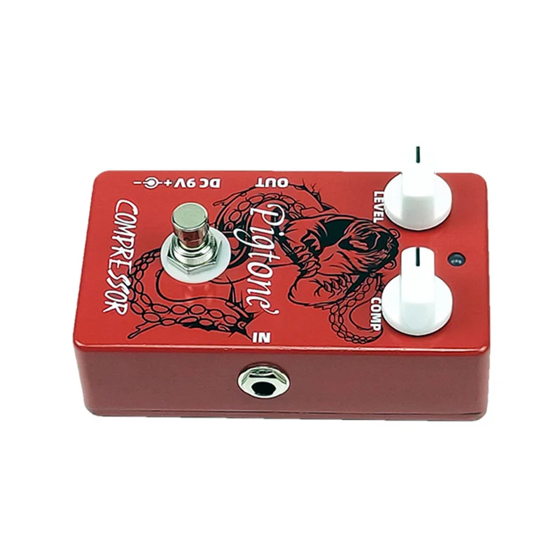 pigtone pp 12 compressora gitarre pedal akustische elektrische gitarre zubehör teile effekte pedale echte bypass free global shipping