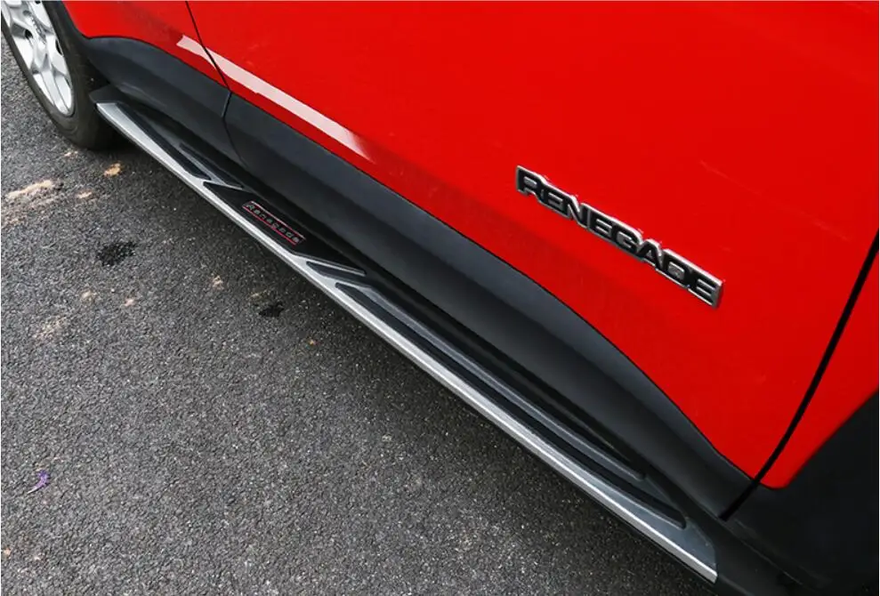 Автомобильные подножки Боковые педали совершенно новые Nerf подходят для Jeep Renegade