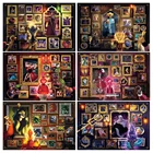 Алмазная живопись серии Disney, мультяшный персонаж 5D, Набор для творчества сделай сам, вышивка крестиком, полноразмерная мозаика для хобби, подарок, домашний декор