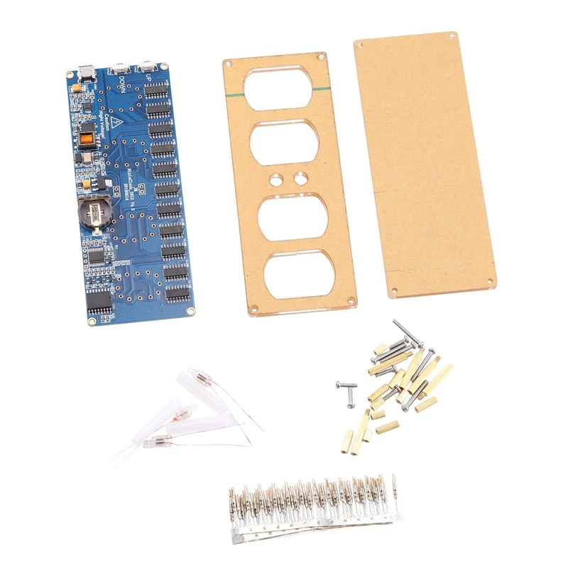 

HOT SALE Diy In12 In-12 Nixie Tube Pcba Kit Digital Clock Beautiful Gift,No Tubes