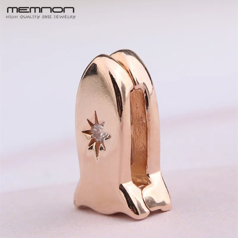 

Женские бусины-шармы «космический зажим» из серебра 925 пробы