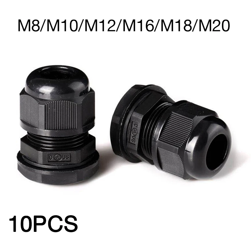 

cable gland M Nylon Plastic wire glanding IP68 Waterproof connector