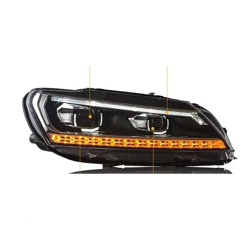 Запчасти Luces Para Автомобильные светодиодные ходовые фары автомобильные в сборе 11