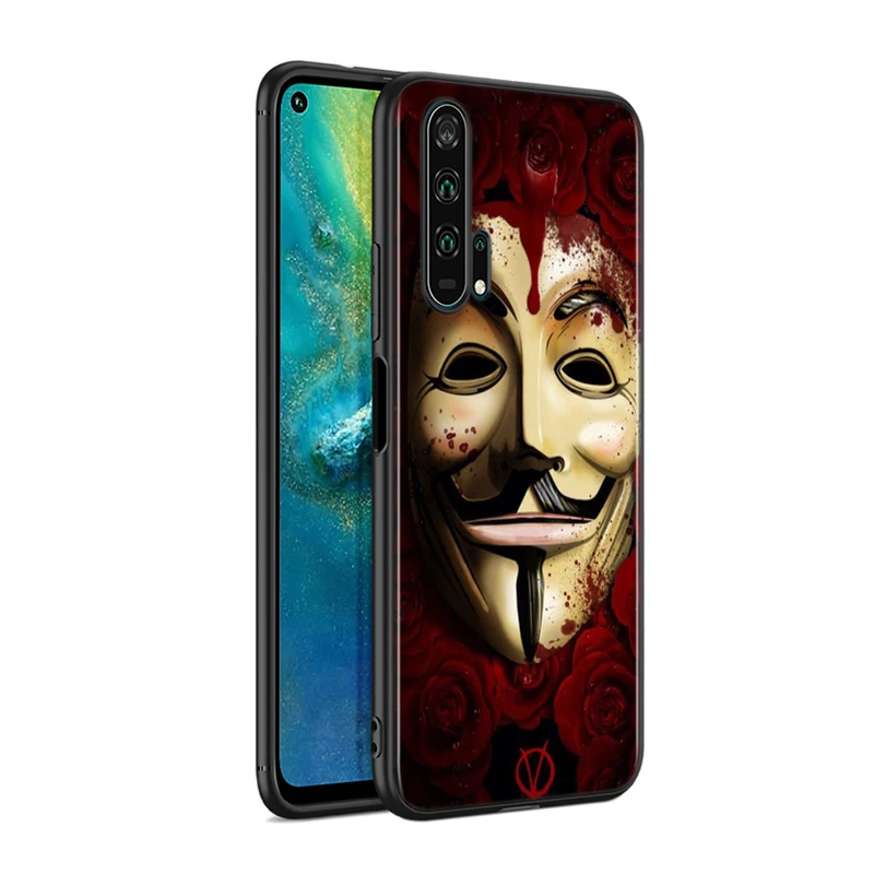 Модный черный чехол для телефона Huawei Honor 9S 9A 9C 30 20 10i 9X Lite 8X 10 9 8C 8A 7C 7A Pro|Бамперы| |