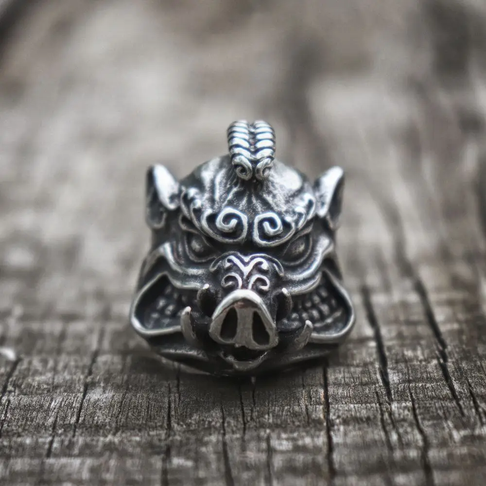 Мужское кольцо из нержавеющей стали EYHIMD байкерское Sus Scrofa ювелирные изделия с