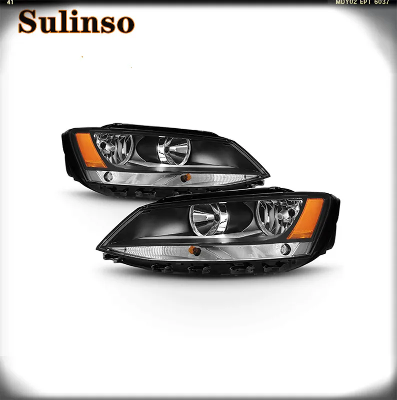 Передняя фара для VW Jetta 11-18 2 шт. левая и правая 5-HD-JH-VJ11-AM-BK | Автомобили мотоциклы