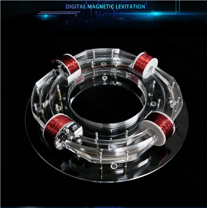 DC12V 8W кольцевой ускоритель циклотрон высокотехнологичная игрушка физическая модель diy комплект Детские Подарочные игрушки