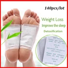 Патчи Viny детоксикационные бамбуковые для ног, (70 шт. + 70 шт.), уход за ногами, лечение сна