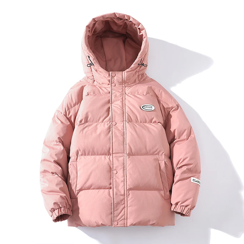 2021 new men's thickened down jacket solid color down super light cotton jacket autumn winter warm jacket Lightweight Jacket