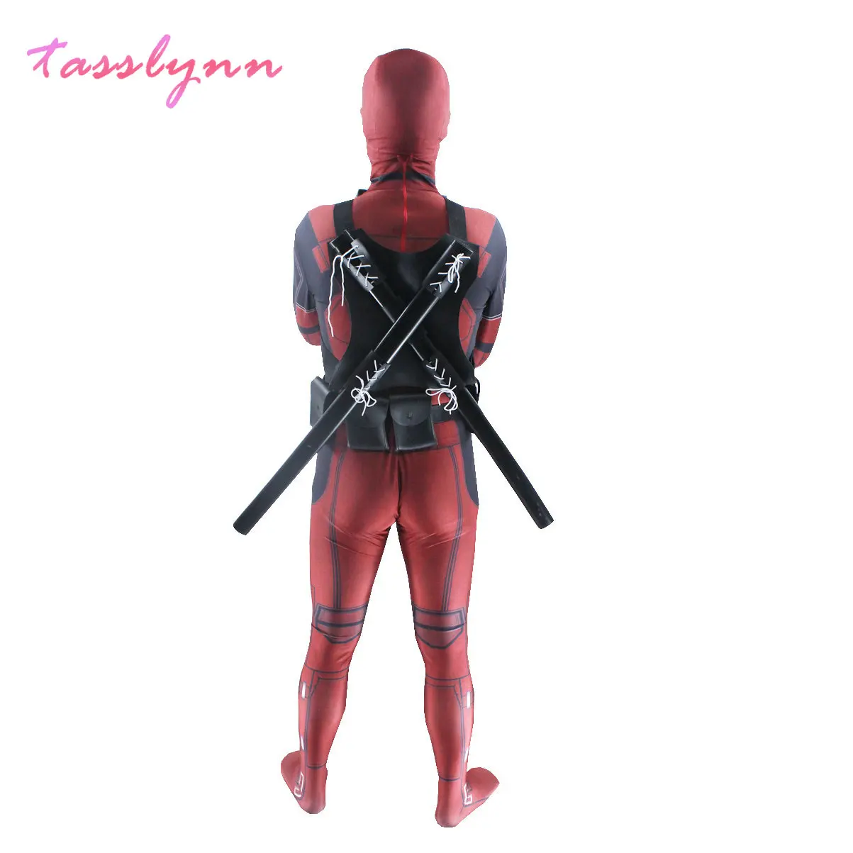 Новый костюм для косплея Дэдпула 2 взрослых мужчин из спандекса лайкры зентай