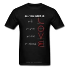 Геометрическая альгебра, уравнение графа, футболки A ll You Need Is Love математика, наука, черная модная футболка TeeShirt размера плюс, новая футболка