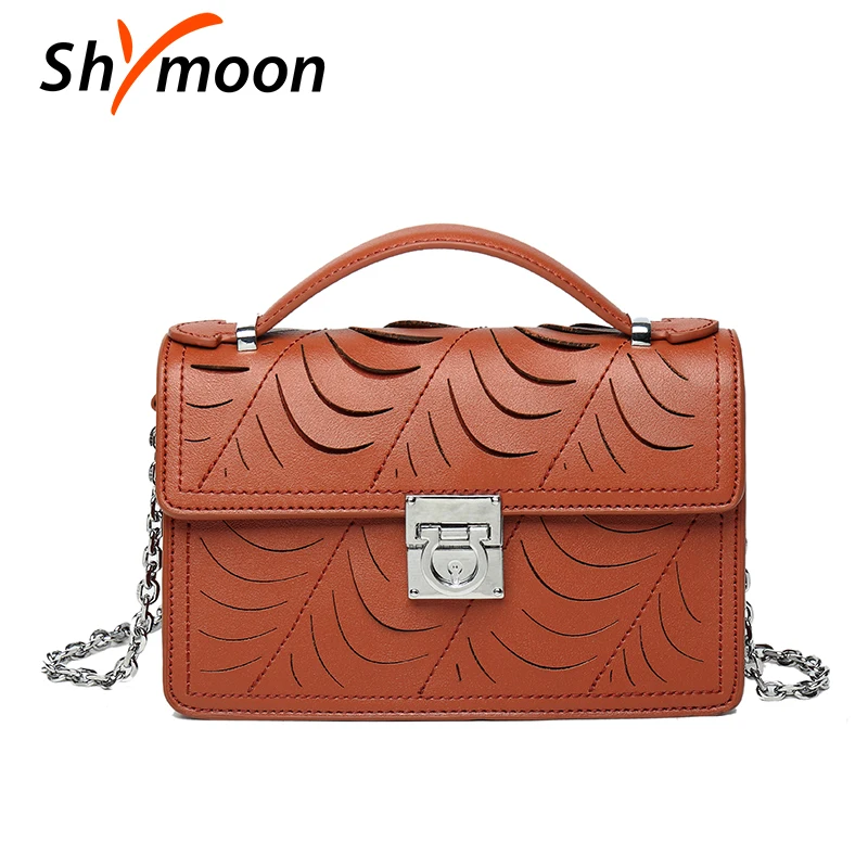 SHYMOON новые стильные женские сумки через плечо модные дамские Багеты из