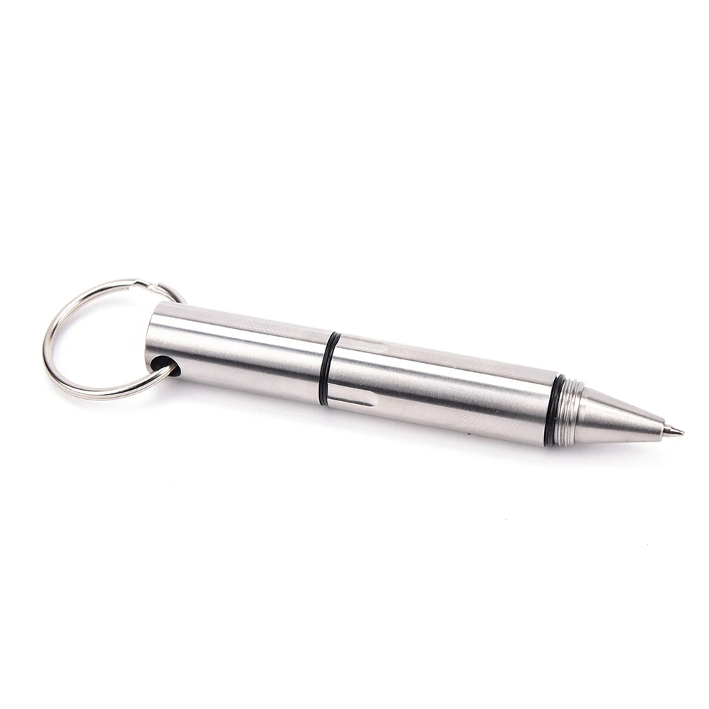 

High Quality Mini EDC Pocket Tactical Pen Survival Outdoor Stainless Steel Keychain Tool Broken Window Glass Breaker