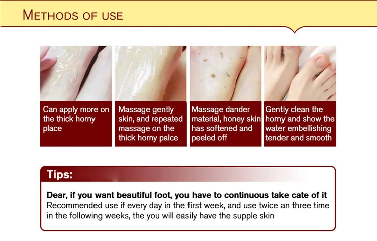 ROREC 180g Shea Butter tender massage exfoliator foot cream moisturizing Remove smelly feet skin care |