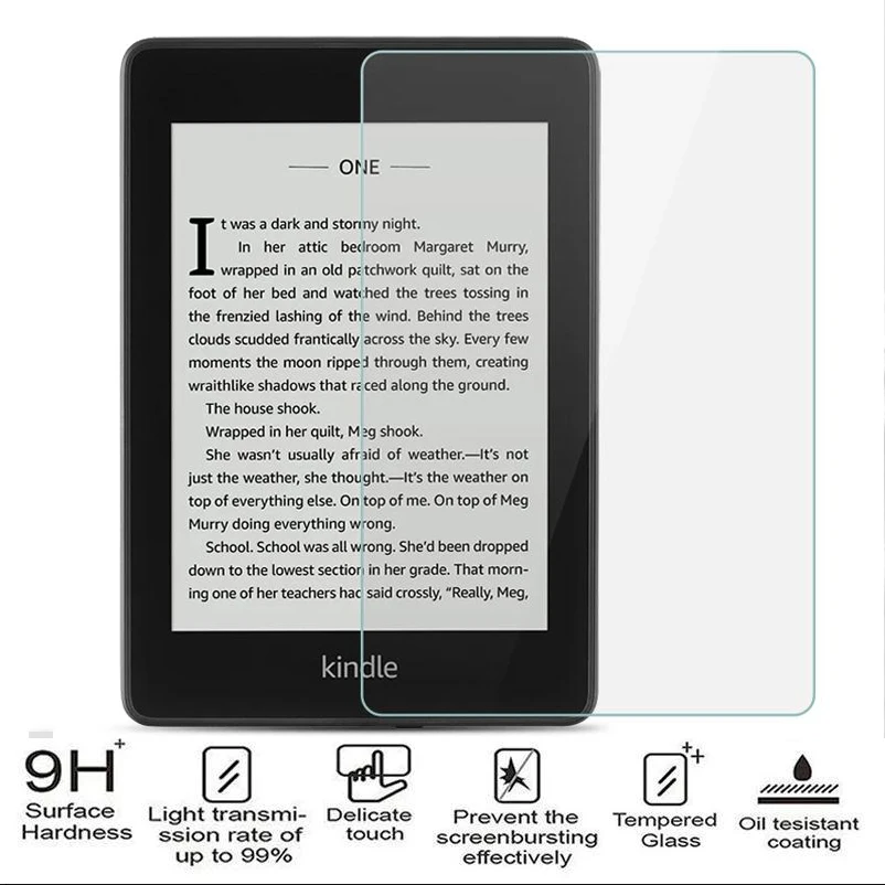 

Закаленное стекло для Paperwhite 4, 2018, 6,0 дюйма, защитная пленка Paperwhite 1, 2, 3, Oasis 2, 3, 7,0, 2017, 2019, 9H, стеклянная пленка